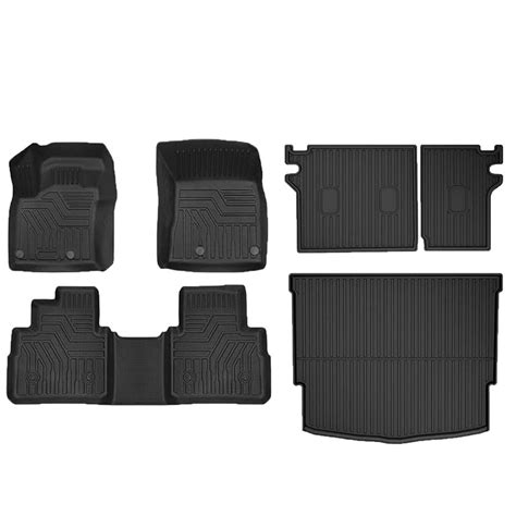 AOMSAZTO Car Floor Mats & Cargo Liner & Backrest Mat For Nissan Rogue ...