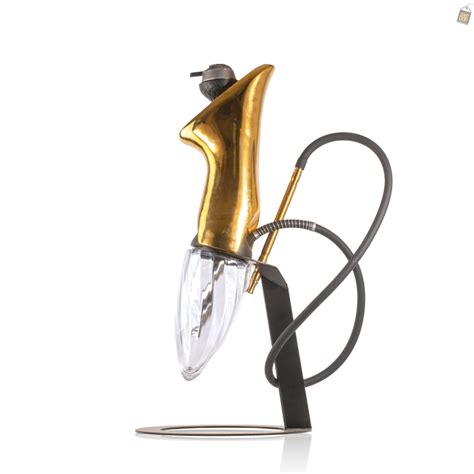 Buy Anima Hookah with LED Light - Gold | Dejavuu Shisha's – shopdop.in