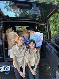 Scout Troop 206 and Suburban Park neighbors team up to fight hunger ...