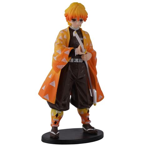 Buy Offo Demon Slayer Zenitsu Agatsuma Action Figure (17cm) Premium ...