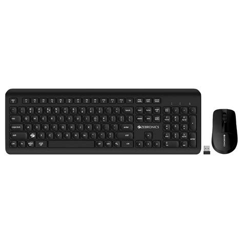 Amazon.in: Buy ZEBRONICS Companion 203, 2.4GHz Wireless Keyboard ...