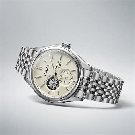 Seiko SPB469J1 Presage ‘Shiro-iro’ Open Heart Men’s Watch – Sai ...