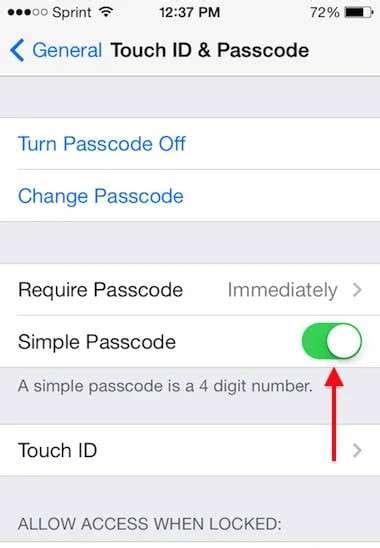 Image result for Passcode Requirement