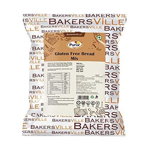 Buy Gluten Free Bread Mix by Purix 1kg | Chefspoint