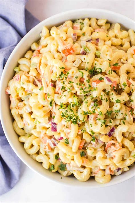 Easy Macaroni Salad Recipe - The Cookie Rookie®