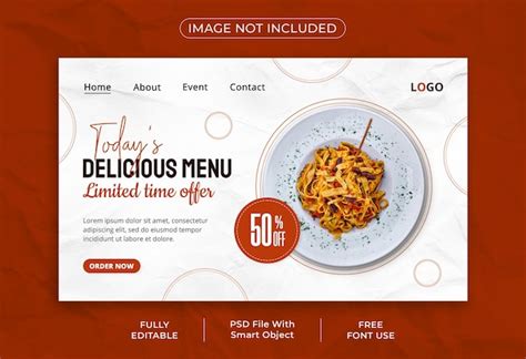 Food Menu Web Page Design 的图像结果