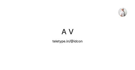 A V — Teletype