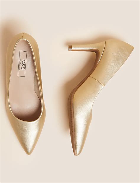 Buy Stiletto Heel Pointed Court Shoes at Marks & Spencer