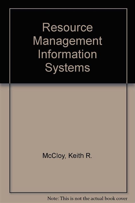 Buy Resource Management Information Systems: Remote Sensing, GIS and ...