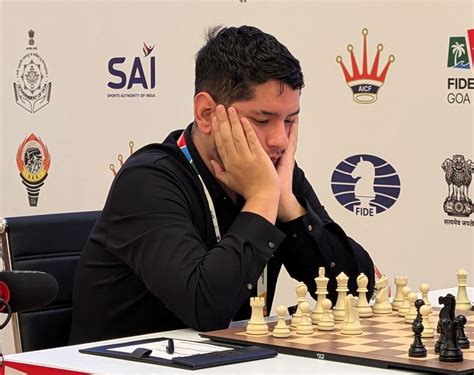 Un ajedrecista latino está haciendo historia en Goa! - ChessBase India