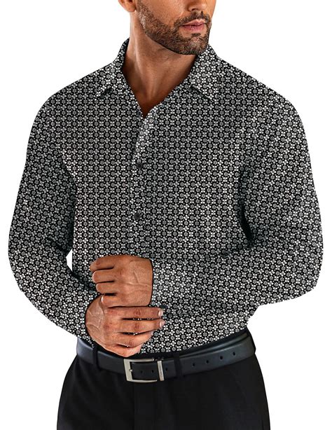 Snapklik.com : Mens Wrinkle Free Dress Shirts Long Sleeve Button Down ...