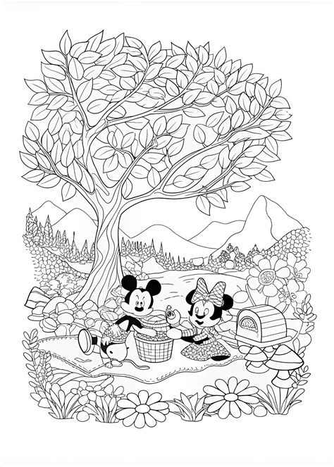 Disney Themed Coloring Sheets