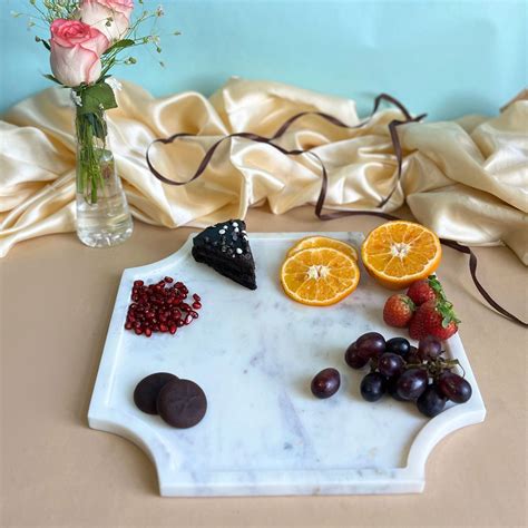 Octagon Marble Platter (8 inch) – HOMEARTE INDIA