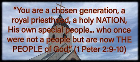 According to the New Testament, who are God’s “chosen people” and what ...