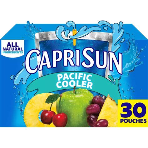 Capri Sun Pacific Cooler Juice Drink Blend 30 pk Pouches - Shop Juice ...