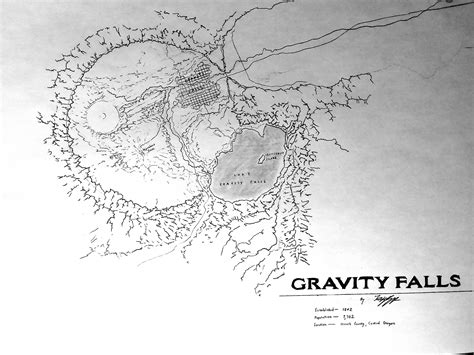 Map Gravity Falls Minecraft Map