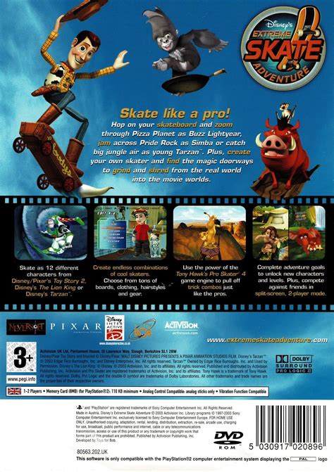 Disney - Extreme Skate Adventure (PS2) | www.HernyObchod.sk
