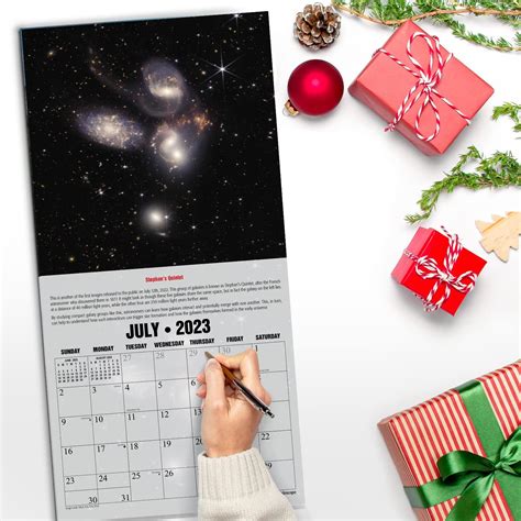 Buy RED EMBER James Webb Space Telescope 2023 Hangable Monthly Wall ...