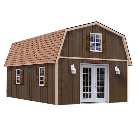 Best Barns Richmond 16X24 Wood Shed | Free Shipping