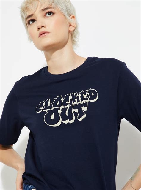 Buy URB_N Women Printed Relaxed Fit T-shirt Online at just Rs. 249.0 ...