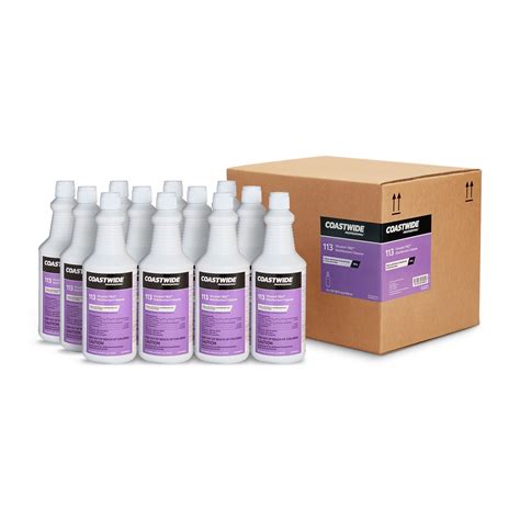 Coastwide Professional Virustat TBQ Disinfectant Cleaner, 32 Oz., 12 ...