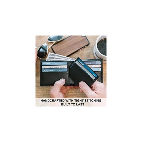 STAYFINE Leather Men's RFID Bifold Wallet with Removable Slim India | Ubuy