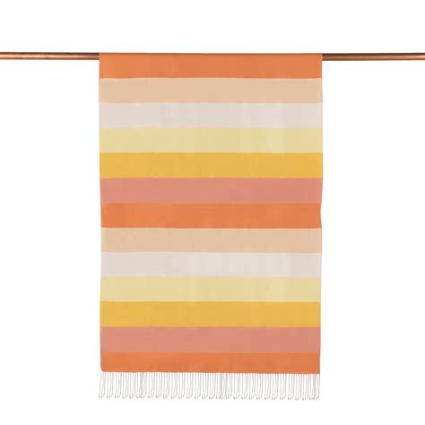Block Striped Silk Scarf Model 17 | Ipekevi
