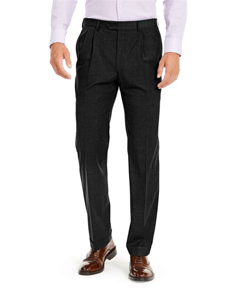 Lauren Ralph Lauren Men's Wool Blend Classic-fit Ultraflex Stretch ...