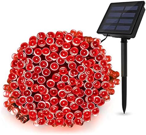 GIGAWATTS GW-501-200 Solar String Lights with 2V Panel 200 LED 8 Modes ...