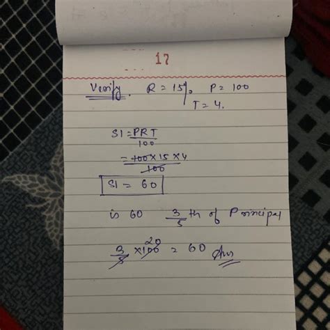 at what percent of simple interest per annum will a sum of money earn ...