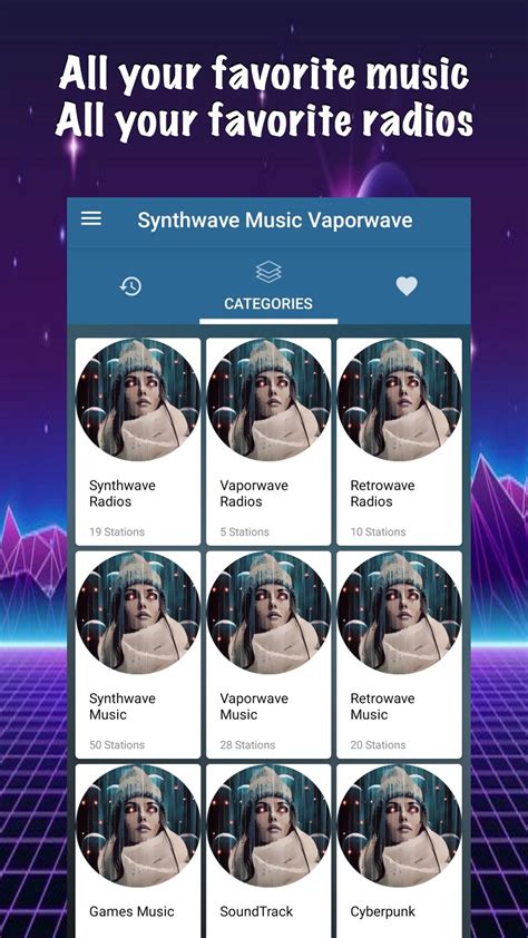 Image result for Synthwave Radio