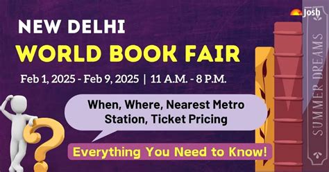 World Book Fair 2025: Dates, How To Buy Tickets, Timings, Nearest Metro ...
