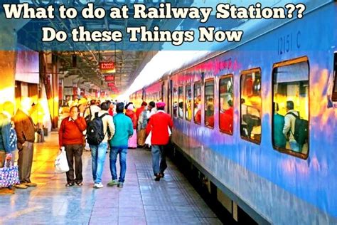 7 ideas you can implement when you are alone at an unknown railway ...