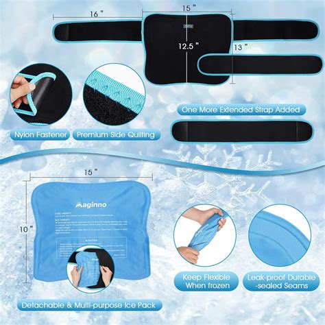 Buy Hip Brace with Hot Cold Pack for Injuries Reusable, Hip Ice Pack ...
