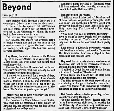 This week in 1982, an Alabama sports writer did the unthinkable … or at ...