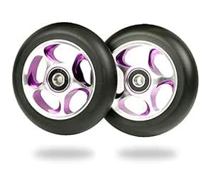 100mm Re-Entry Pro Stunt Trick Kick Scooter Wheels (Pair) - for Small ...