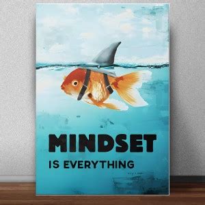 Motivation Quote Mindset Poster for Room & Office (13 Inch X 19 Inch ...