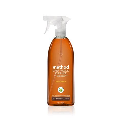 Method Daily Wood Cleaner, Almond, 28 Ounce - Walmart.com | Wood ...