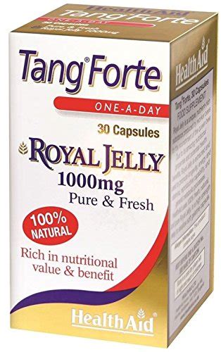 Health Aid Tang Forte Royal Jelly 1000 mg - 30 Capsules : Amazon.in ...