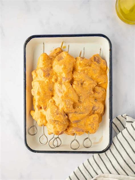 Easy Tandoori Chicken Skewers Recipe – Cookin' with Mima