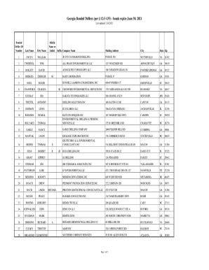 Fillable Online Fillable Online Master List of Bonded Drillers.xlsx Fax ...