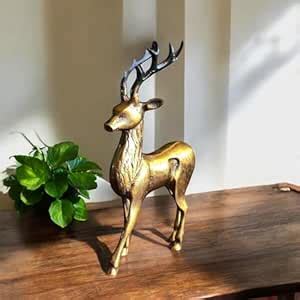 The Artage Metal Decorative Deer Showpiece Artifacts for Home ...