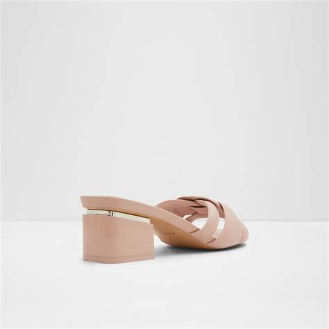 Najla Women's Pink Block heel Sandals | Aldo Shoes