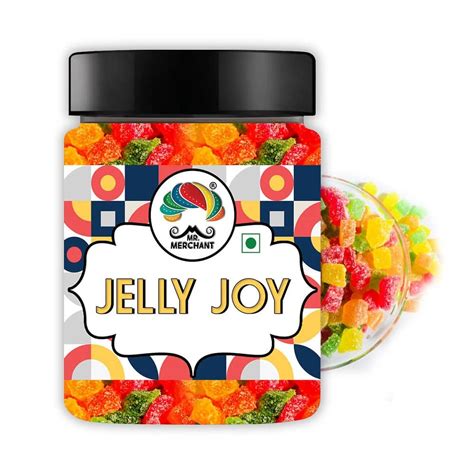 Mr. Merchant Premium Jelly Bites (Sugar Coated Fruit Jelly Candy) (300g ...