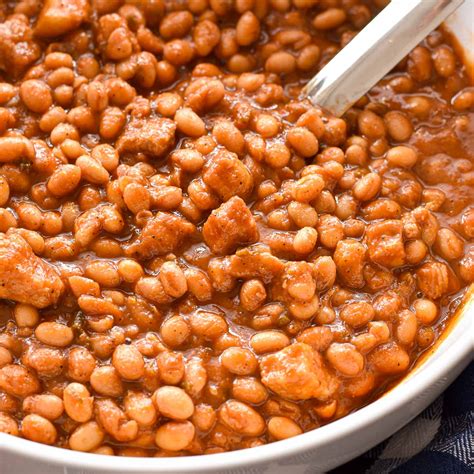 Easy Pork and Beans Recipe (Slow Cooker or Instant Pot) | Good Noms, Honey!
