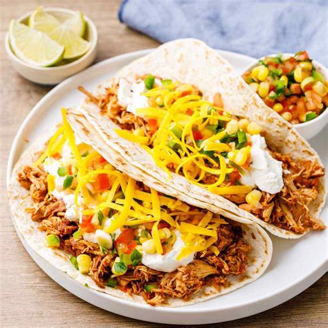 Easy Crockpot Chicken Taco Recipe for a Busy Weeknight - Miss Wish