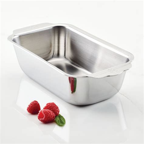 OvenBond Tri-ply Stainless Steel 1-Pound Loaf Pan – Hestan Culinary
