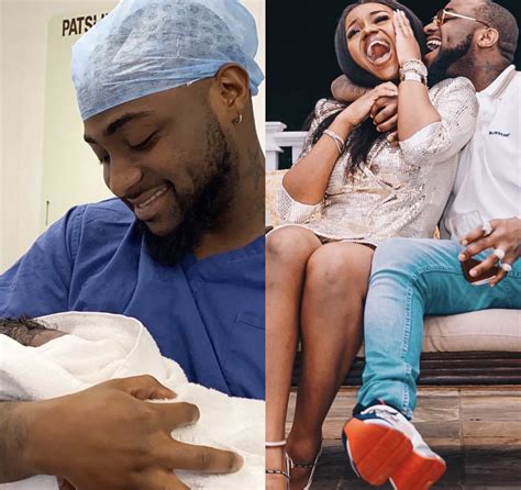 Davido shares first photo of his son David Adedeji Ifeanyi Adeleke JR ...