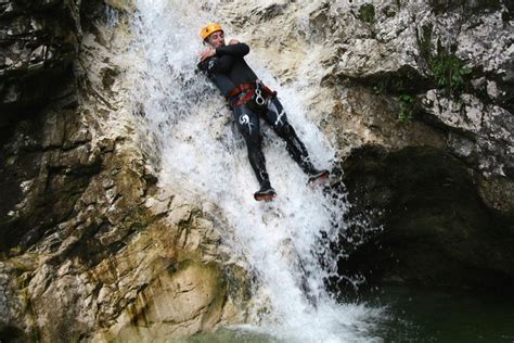 Canyoning in the Susec Canyon of the Soca valley 2021 - Bovec - Viator