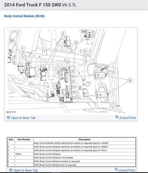 Body Control Module 2012 F-150 的图像结果